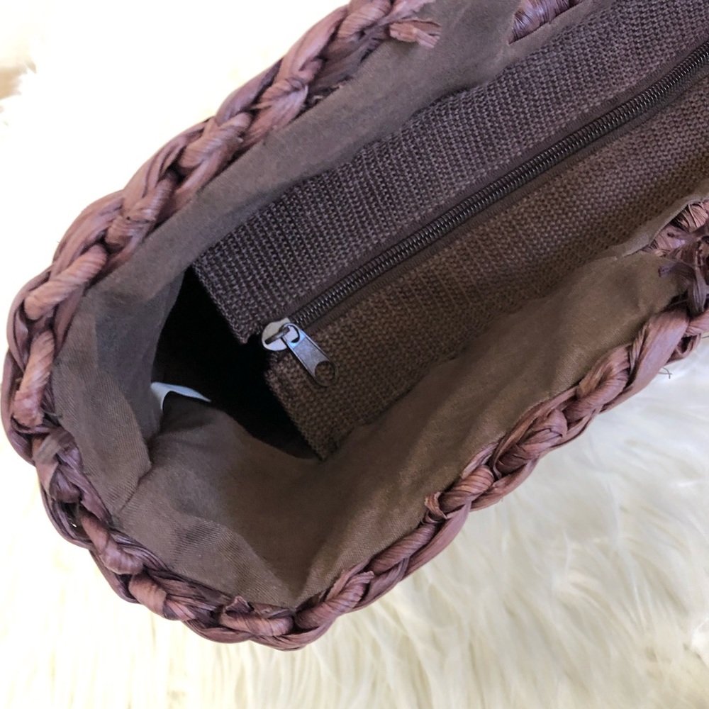 Basket Bag - Brown - Picture 3 of 8